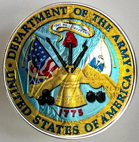アメリカ陸軍 - アメリカン・シルバー・イーグル - 1オンス .999 コレクターズ・シルバー・ドル・コイン