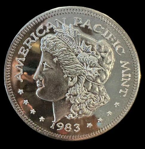 1983年 モルガン・ダラー 1オンス .999 銀貨