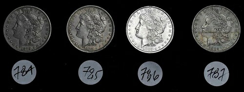 1886年製 モルガンドル銀貨 1枚 美しい希少銀貨 自由の女神 C787