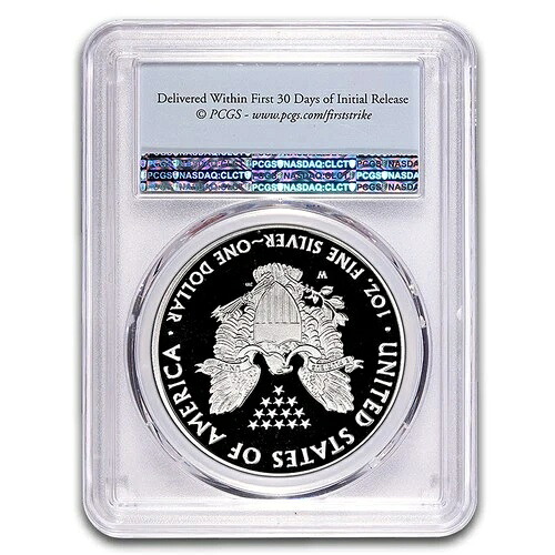 2016-W プルーフ アメリカン シルバー イーグル PR-69 PCGS (FirstStrike?) 45,045円