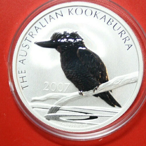 銀貨、1オンス、オーストラリア 1ドル 2007年 Kookaburra #F3267 st-Bu Km #889.1- 40,755円