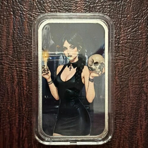 Bullion Baddies - Mortuary Michelle - NICE - 限定200枚発行 - 1オンス シルバー