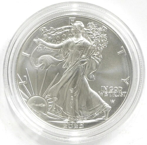 2025 W 未流通シルバーアメリカンイーグル（箱・保証書付き） 44,330円