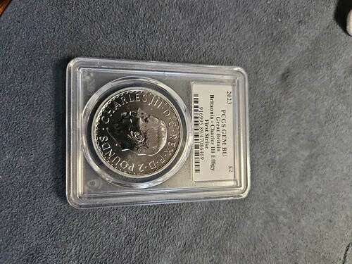2023年 PCGS ブリタニア チャールズ3世 ファーストストライク