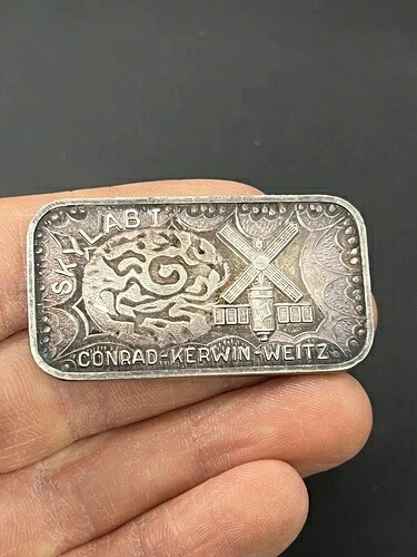 1973年 シルバークリエイションズ スカイラブ I シリアル番号0065/5000 シルバーアート 1オンスバー