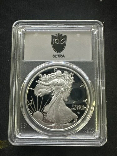 2024 W PCGS ULTRA PR70 DCAM プルーフ 1オンス シルバー アメリカンイーグル SAE 米国コイン