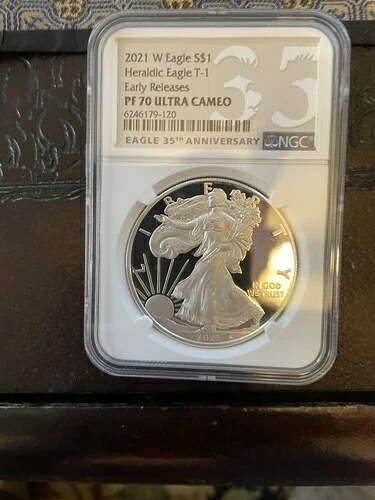 NGC 2021-W PF70 ウルトラカメオ、T1 早期リリース。 44,330円