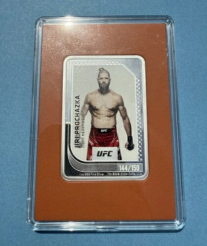 2024 UFCミントトレーディングコイン ジリ・プロハスカ /150 アゴロ .999 ニウエ 純銀