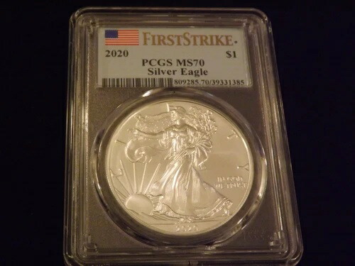 2020年 1ドル イーグル ファーストストライク PCGS MS 70