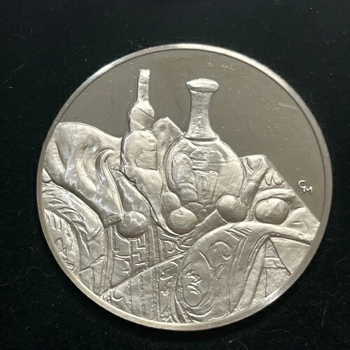 100大傑作 静物画 セザンヌ 銀貨 フランクリンミント