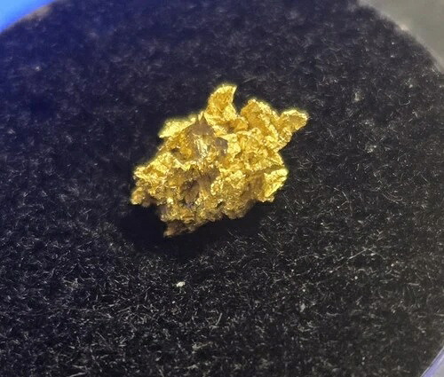 オレゴン州ベイカー郡産天然結晶金 .40