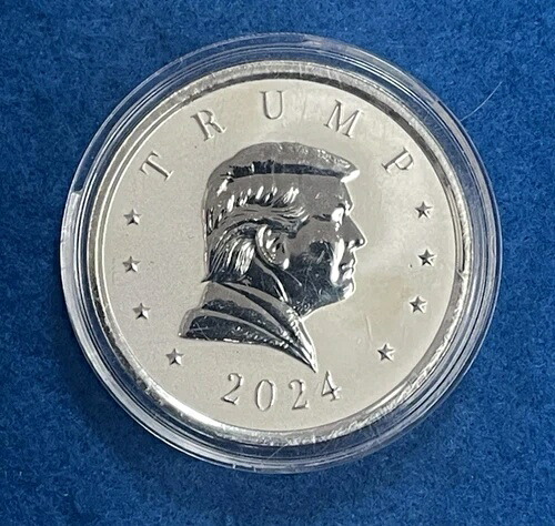 2024年ドナルド・トランプ大統領記念 1オンス シルバーラウンド