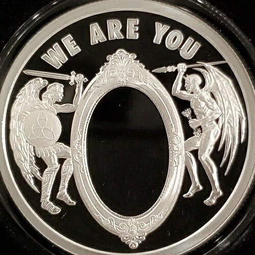 1オンス .999 シルバー シールド プルーフ「We Are You」COA ボックス SSG エンジェルス 発行枚数 999｜WORLD RESOURCE【QUEEN店】