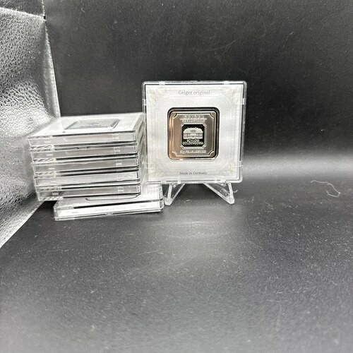 50グラム0.999 ファインシルバーガイガー Edelmetalle バー 地金- 54,120円