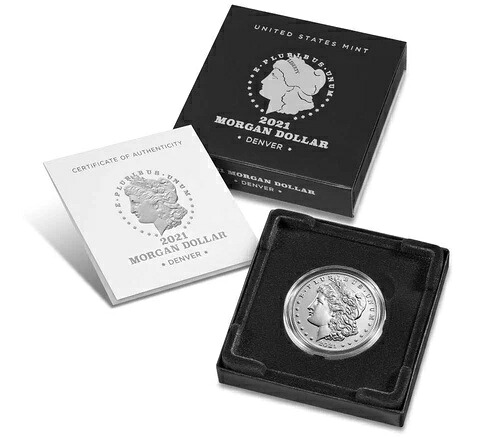 2021-D モルガン銀貨 *OGP* \