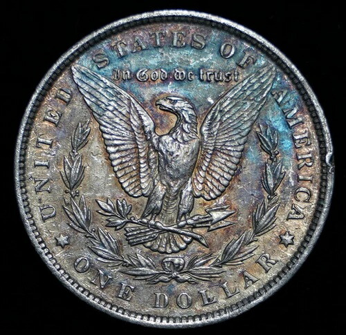 米国モルガン銀貨 1896年 色調美麗 自由の女神 C869｜WORLD RESOURCE【QUEEN店】