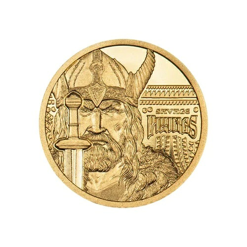 2026年クック諸島純金バイキング5ドル硬貨 .999