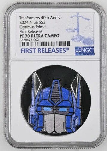 2024年 ニウエ ハズブロ トランスフォーマー ヘッド オプティマスプライム NGC 70 FR