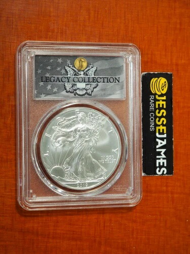 2019年 W バーニッシュド シルバー イーグル PCGS SP70 マグナム オプス レガシー コレクション ラベル