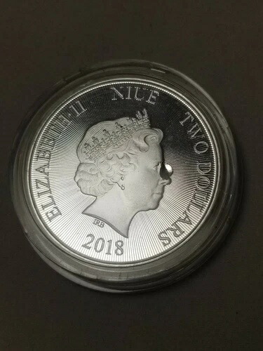 2018年 ニウエ - 生命の樹 - 1オンス シルバー999 ミントエラー 59,400円