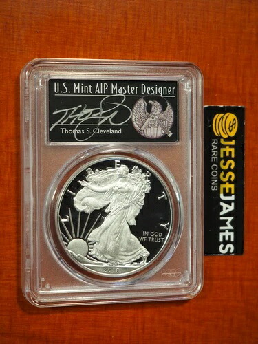 2018 W プルーフ シルバー イーグル PCGS PR70 クリーブランド 発行初日 フリーダムラベル