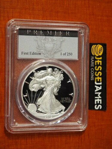 2019 S プルーフ シルバー イーグル PCGS PR70 DCAM 限定版セット プレミアラベル