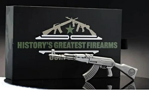 2024年 歴史上最も偉大な銃器シリーズ AK-47 ライフル 2オンス アンティークシルバーコイン