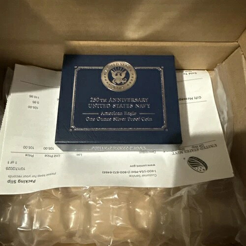 アメリカ海軍250周年記念 アメリカンイーグル 1オンス プルーフ銀貨 59,400円