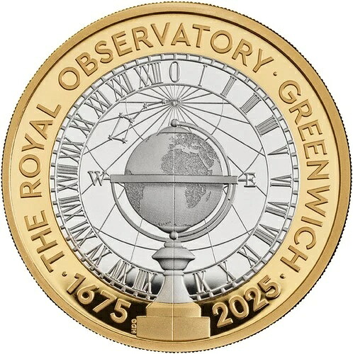 2025 22.20g イギリス シルバー ロイヤルグリニッジ天文台 PP