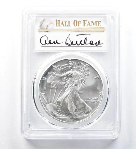 2020年 (P) アメリカン・シルバー・イーグル ドン・サットン 緊急発行 FDOI MS70 PCGS *1194