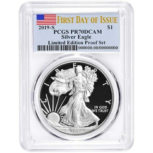 2019-S 限定版プルーフセット $1 1オンス アメリカンシルバーイーグル PCGS PR70DCAM