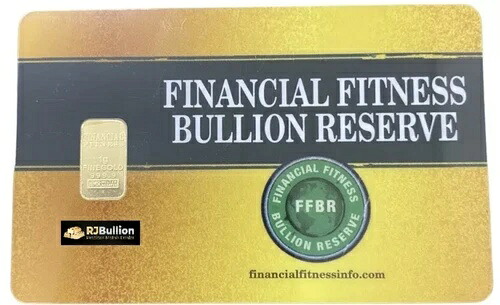 10.9999 ゴールド ナディール ファイナンシャル フィットネス 地金リザーブカード-