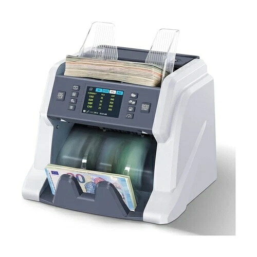 RIBAO BC-40 混合額面貨幣カウンターマシン、価値カウント、紙幣カウント...