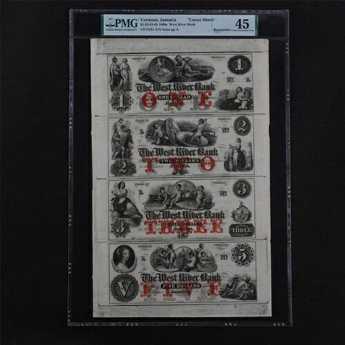 1860年代 バーモント・ジャマイカ \