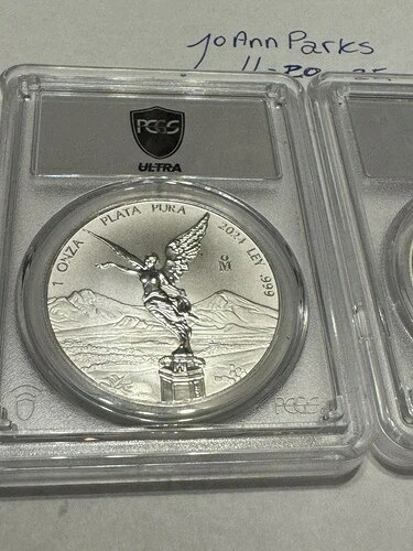 ウルトラブレイクス 2024 メキシコ リバースプルーフ リベルタ 1 ONZA PCGS PR70 ????