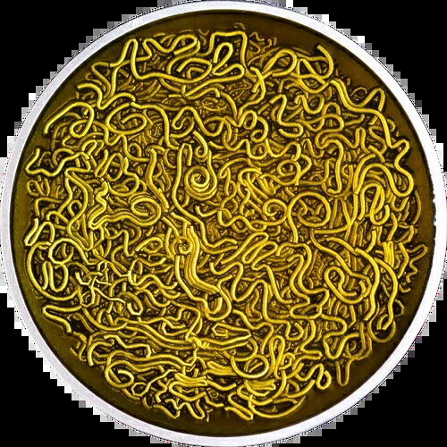 カメルーン 2025 2000フラン インスタントヌードル 2オンス 銀貨 -