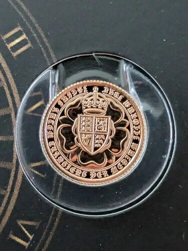 ロンドン造幣局 2024年 金貨 1/4クォーターソブリンコイン (1.99g 22ct) BUNC 70,180円