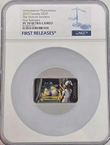 2023年 未解明現象 ダンカン事件 UFO カナダ $20 NGC PF70 FR|WORLD RESOURCE【QUEEN店】