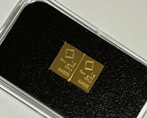 2-1グラムゴールドコンビバー?ヴァルカンビスイスバー.9999
