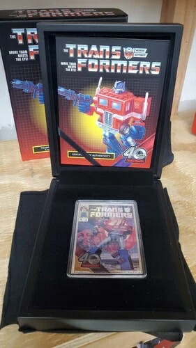 2024年 ニウエ ハスブロ トランスフォーマー 40周年記念 5オンス シルバー プルーフ ポスターコイン