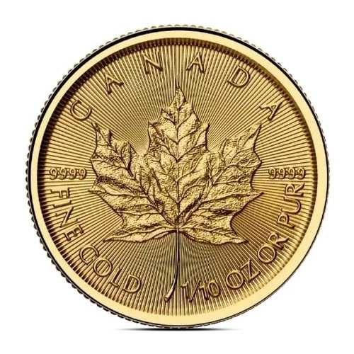 2025年 1/10オンス カナダ メープルリーフ金貨 (BU)