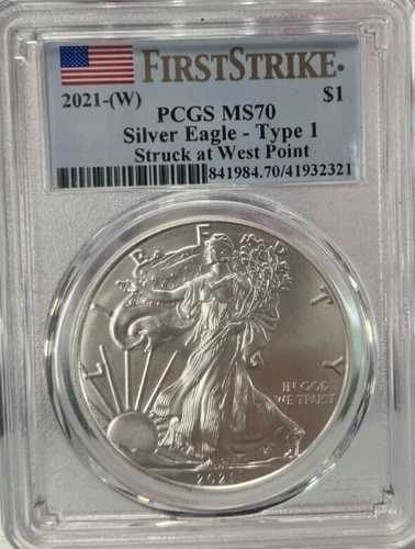 2021-W PCGS MS70 シルバーイーグル