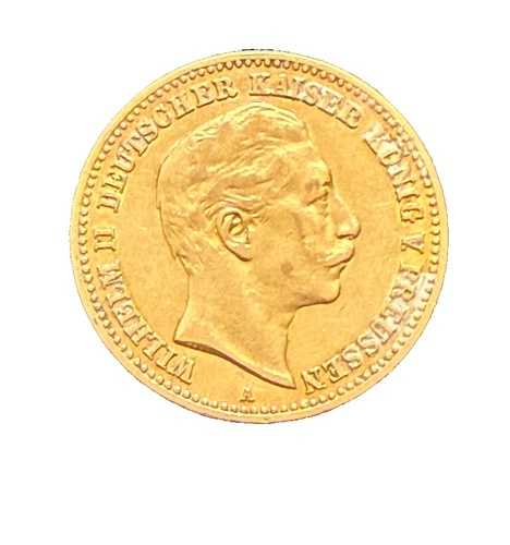 ドイツ プロイセン 1896年 流通金貨 10マルク ヴィルヘルム2世