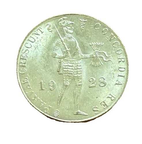 オランダ 1928 ゴールド 1 ドゥカット UNC