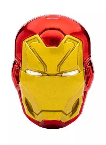 2024年 ニウエ マーベル アイアンマン ヘルメット 5オンス シルバー カラー型コイン 発行枚数 200枚