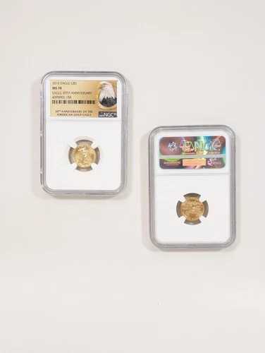 2016年 5ドル アメリカン ゴールド イーグル 1/10オンス NGC MS70 イーグル 30周年記念 ??