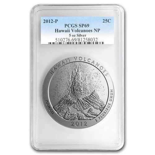 2012-P 5オンス シルバー ATB ハワイ SP-69 PCGS