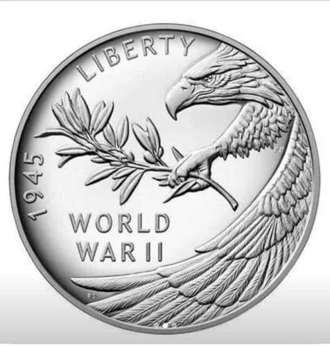 第二次世界大戦終結75周年記念銀メダル確定勲章 WW2 wwii
