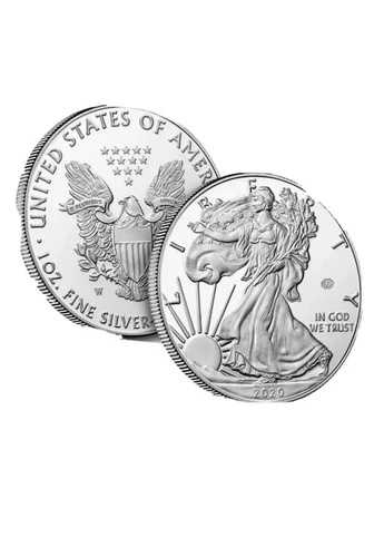 2020年 第二次世界大戦終結75周年記念 アメリカンイーグル銀貨 所持品