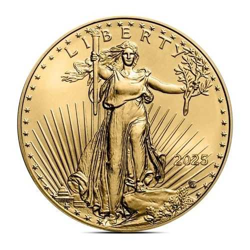 2025年 1/10オンス アメリカンイーグル金貨 (BU)